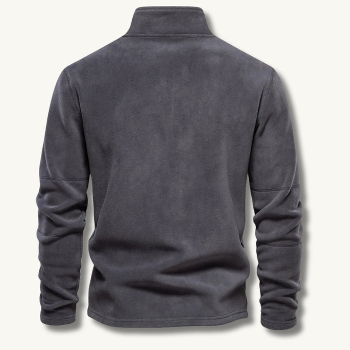 Luvorelle | Men's Quarter Zip Sweater