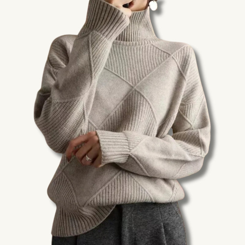 Luvorelle | Women's Turlteneck Sweater