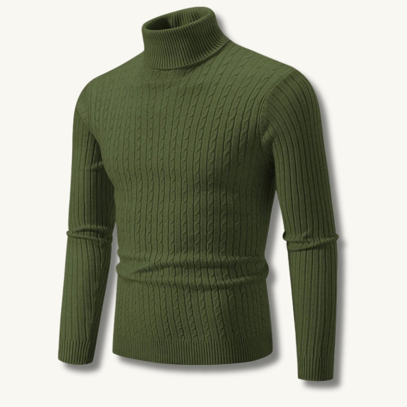 Luvorelle | Men's Turtleneck Sweater